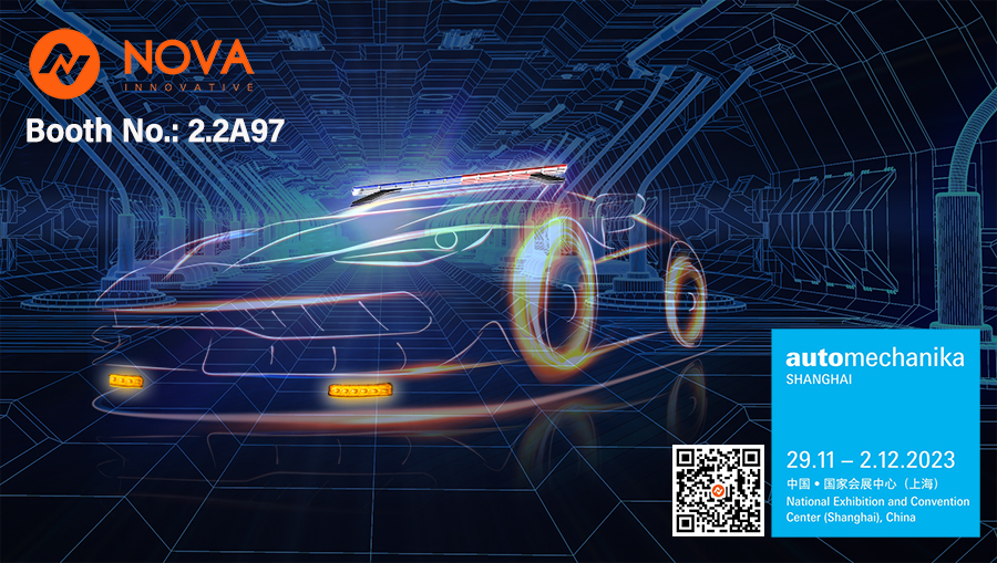 Ningbo NOVA Technology Co;Ltd akan menghadiri Automechanika Shanghai 2023